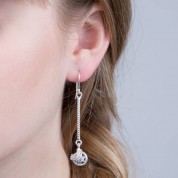Love And Friendship Knot Hanging Earrings